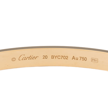 Cartier 18K Yellow Gold LOVE Bracelet 20 3 of 4