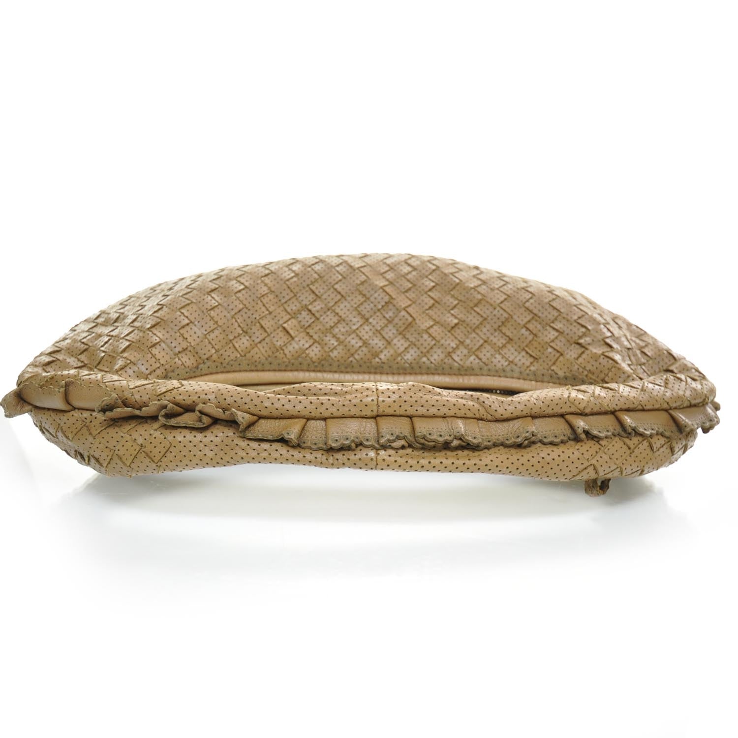 Bottega Veneta Perforated Ruffle Medium Veneta Hobo 4 of 9