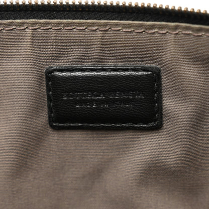 Bottega Veneta Nappa Intrecciato Zip Pouch Black 6 of 7
