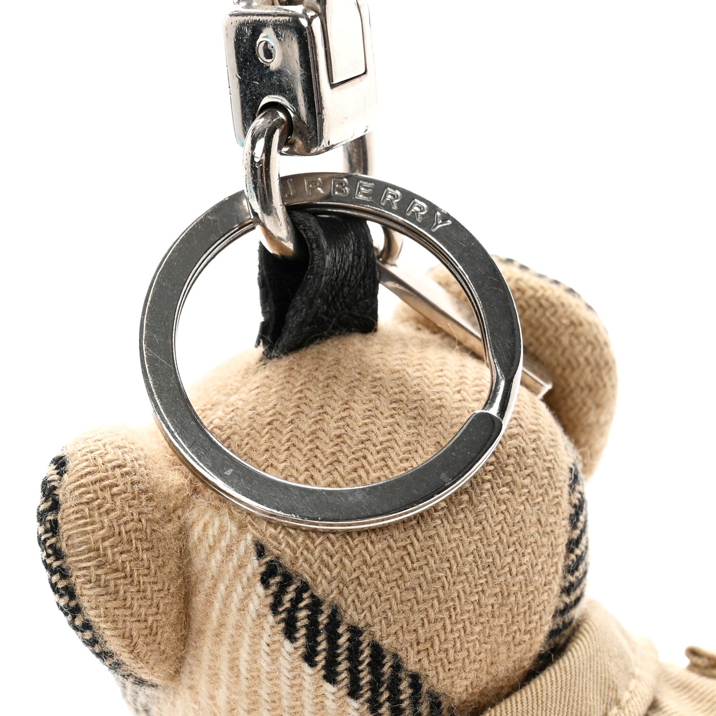 Cashmere Thomas Trench Teddy Bear Keychain Charm Camel