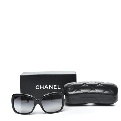 Chanel CC Bow Sunglasses 5171 Black White 7 of 7