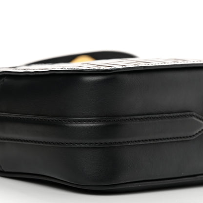 Fendi Vitello Century F is Fendi Bi-Color FF 1974 Embossed Camera Case Maya Black 9 of 15