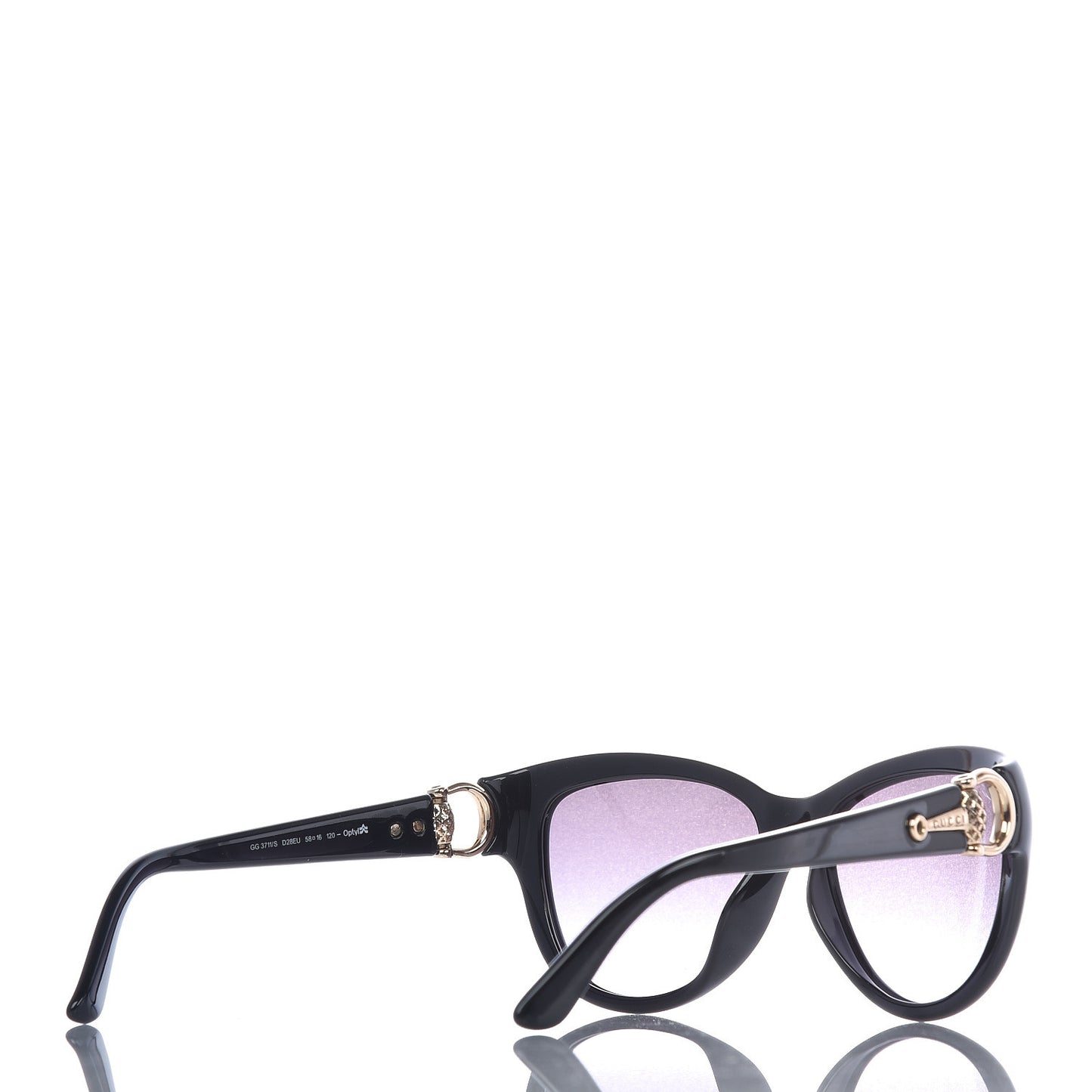 Horsebit Sunglasses 3711/S Black