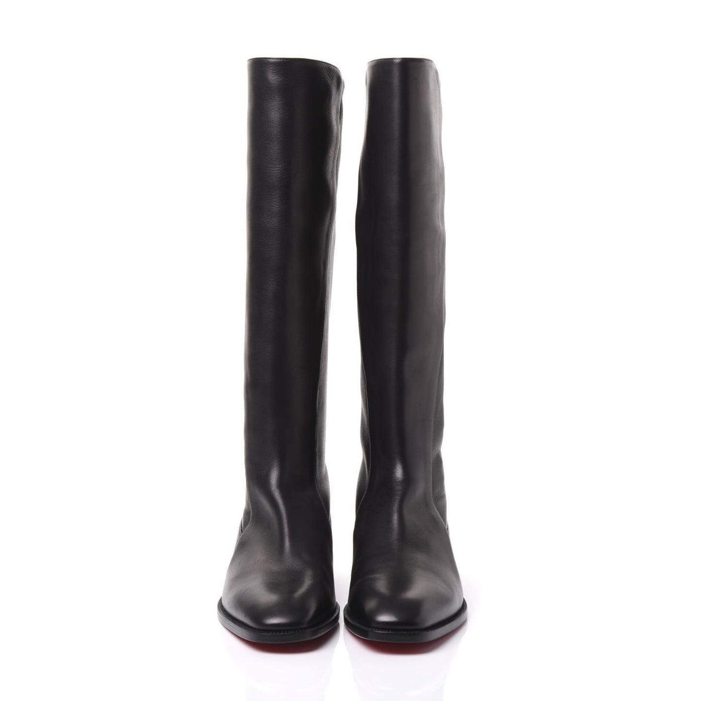 Nappa Tagastretch Stretch Knee High Boot 39.5 Black