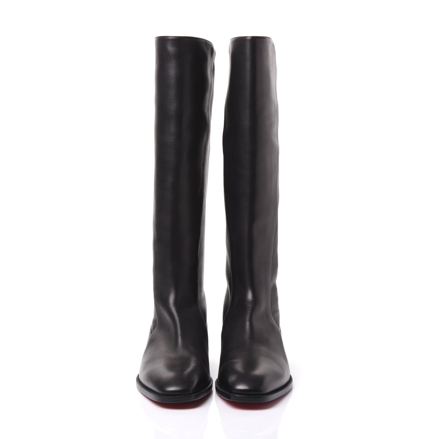 Christian Louboutin Nappa Tagastretch Stretch Knee High Boot 39.5 Black 3 of 8
