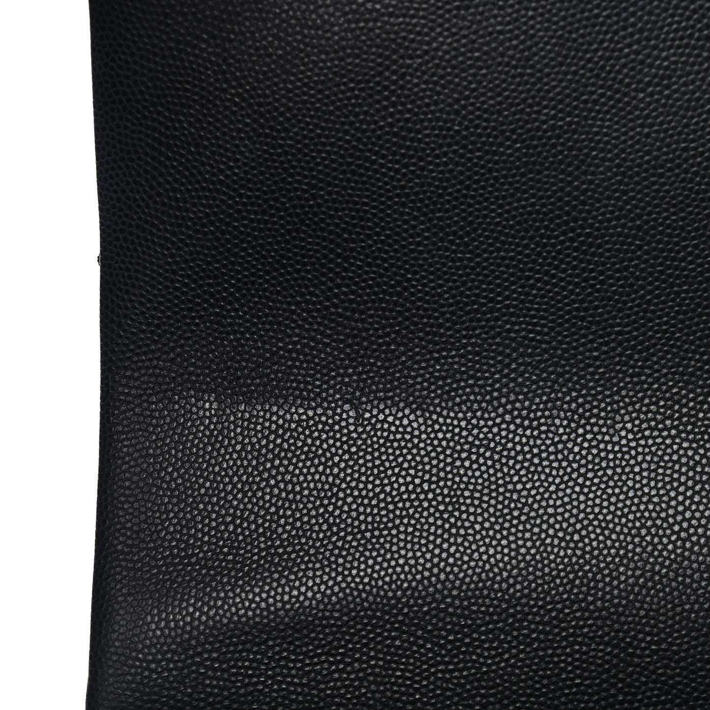 Caviar Lizard Quilted Medium Coco Handle Flap Black
