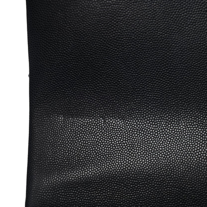 Chanel Caviar Lizard Quilted Medium Coco Handle Flap Black 10 of 10