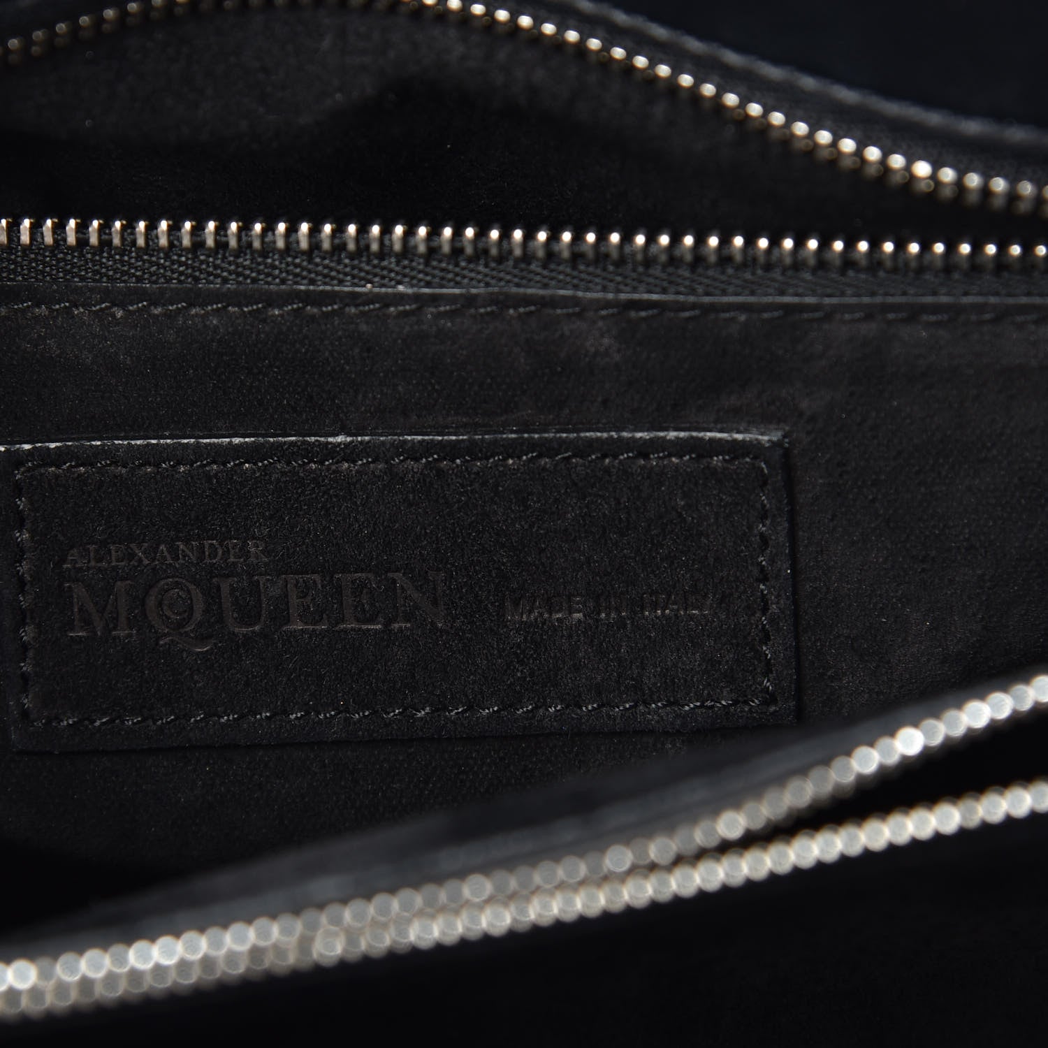 Alexander McQueen Calfskin Chain Flower Satchel Black 6 of 10