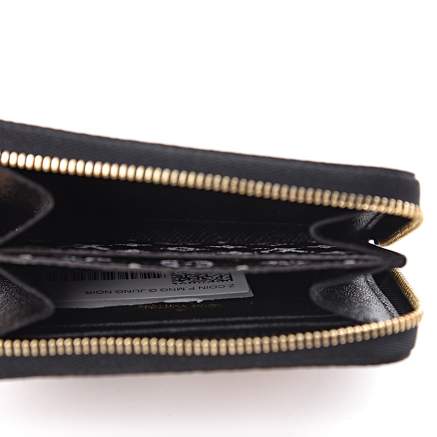 Louis Vuitton Monogram Giant Jungle Zippy Coin Purse Black 5 of 7