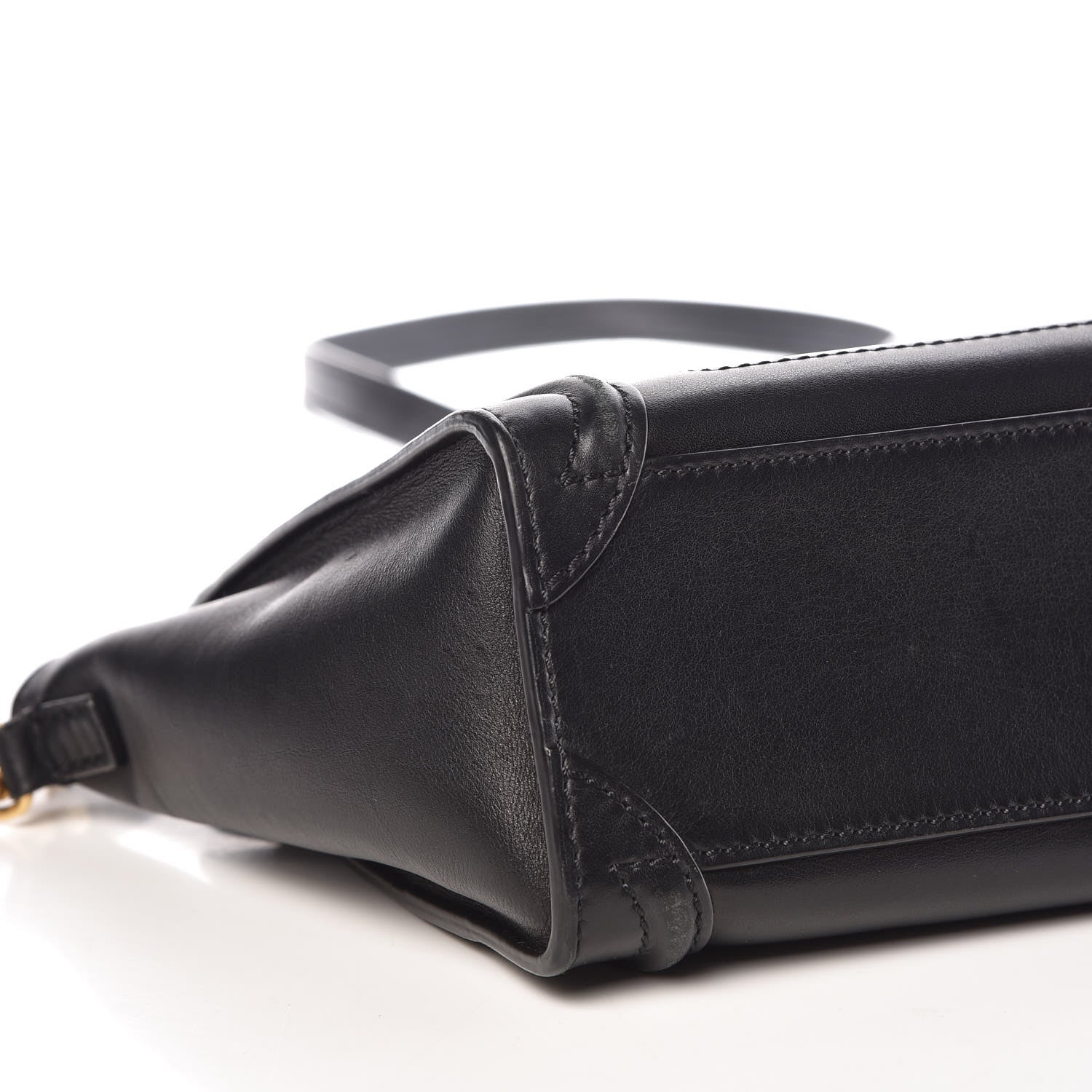 Celine Smooth Calfskin Nano Luggage Black 11 of 13