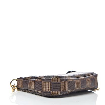Louis Vuitton Damier Ebene Mini Pochette Accessories 4 of 8