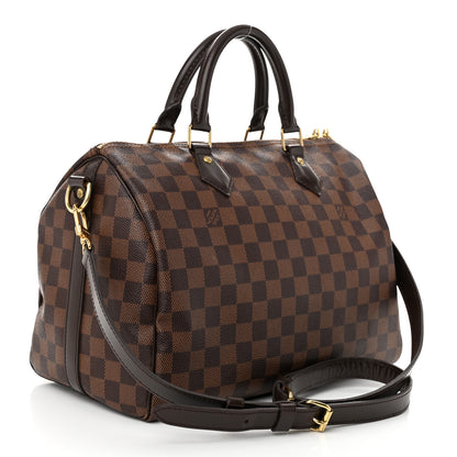 Louis Vuitton Damier Ebene Speedy Bandouliere 30 3 of 10