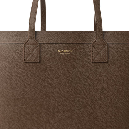 Burberry Grainy Calfskin Medium London Tote Bag Earth 9 of 11