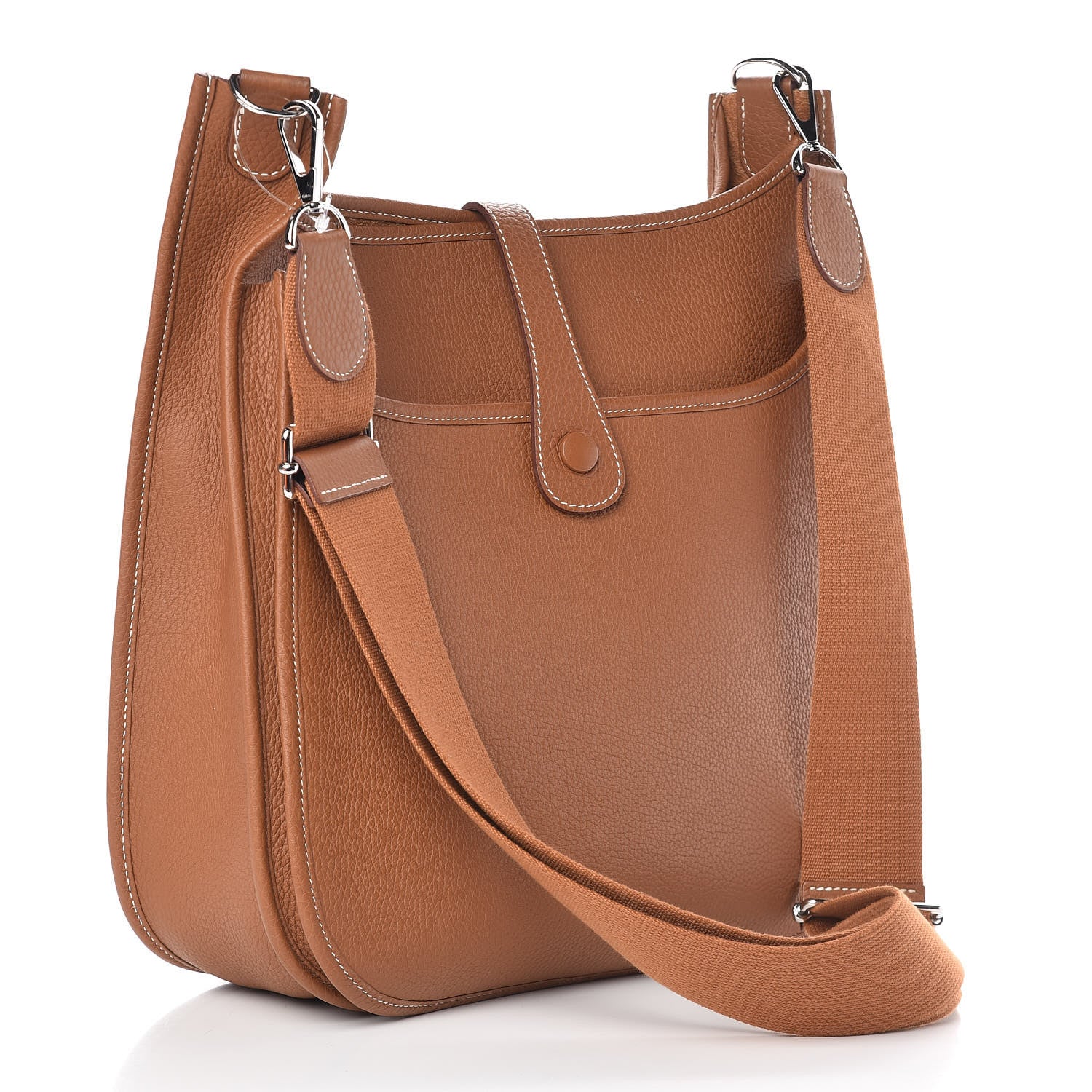 Hermes Taurillon Clemence Evelyne III GM Gold 3 of 10