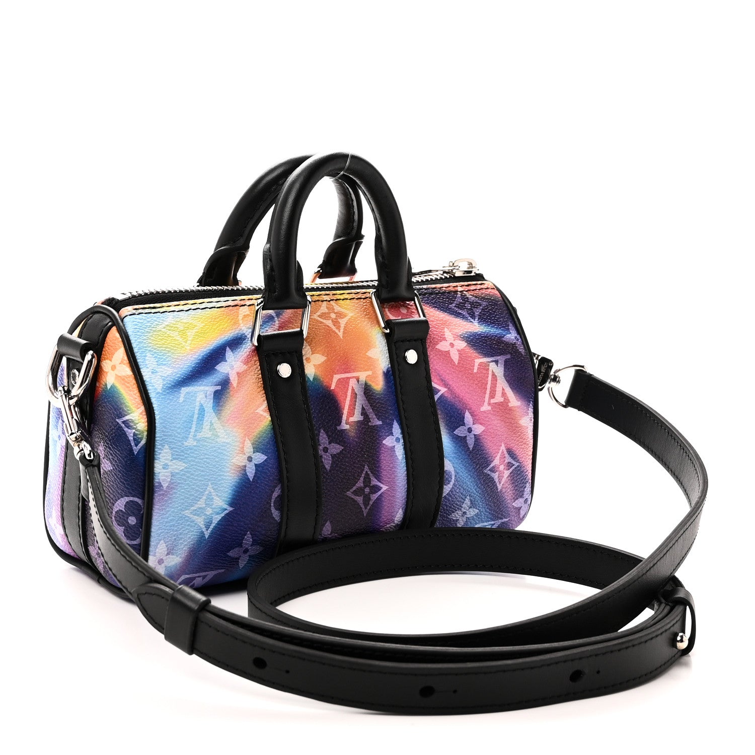 Louis Vuitton Monogram Sunset Keepall XS Multicolor 3 of 10