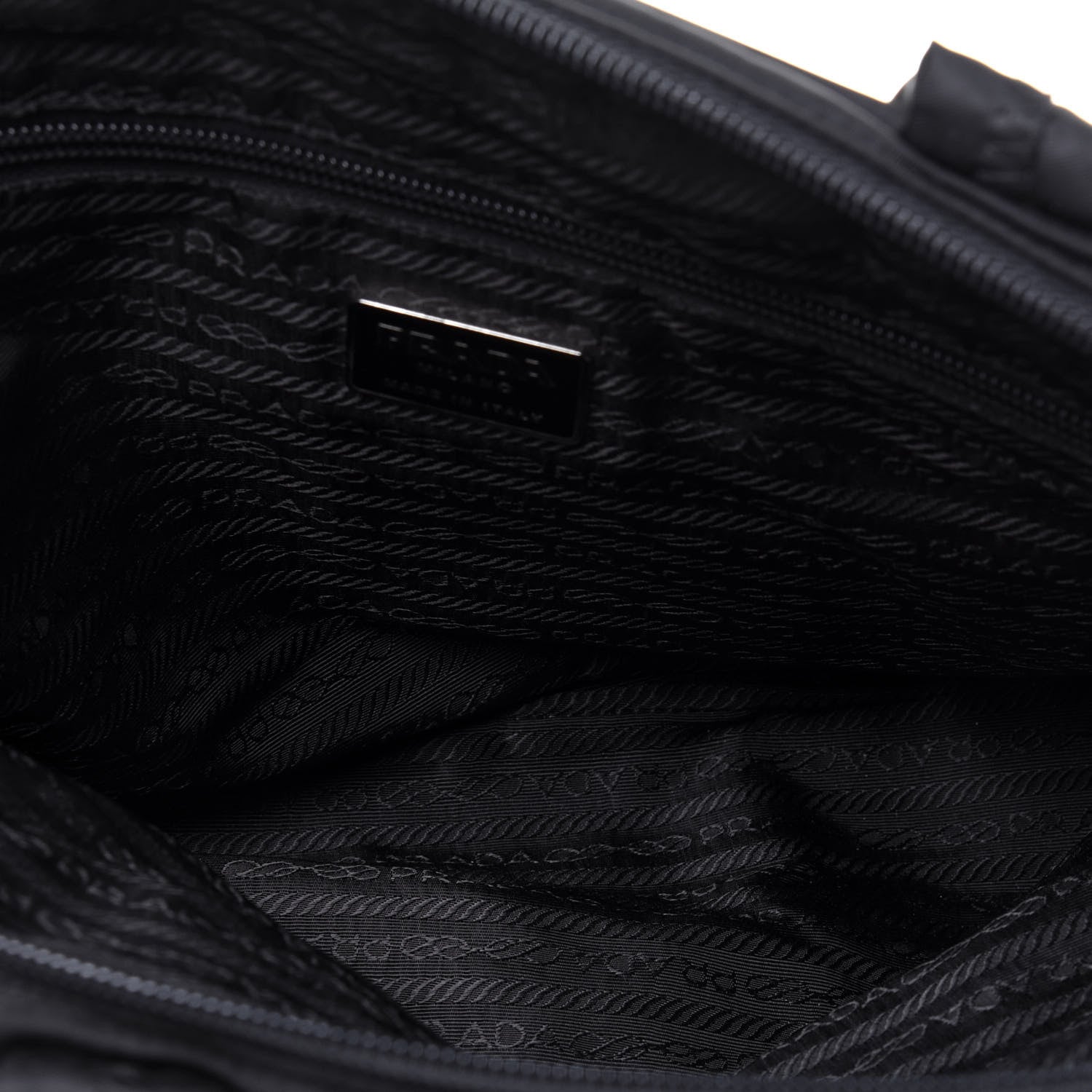 Prada Tessuto Nylon Sport Shoulder Bag Black 4 of 10