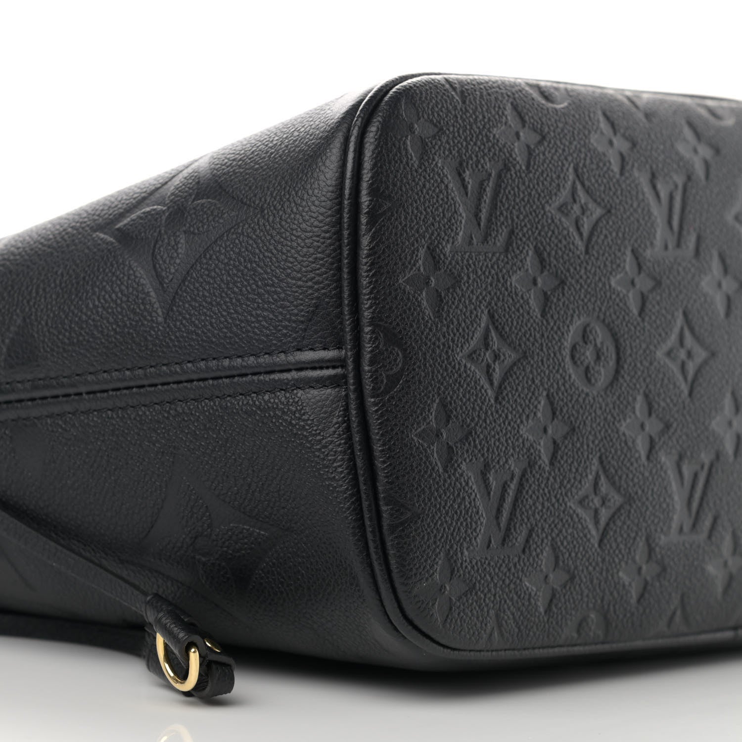 Louis Vuitton Empreinte Monogram Giant Neverfull MM Black 9 of 11