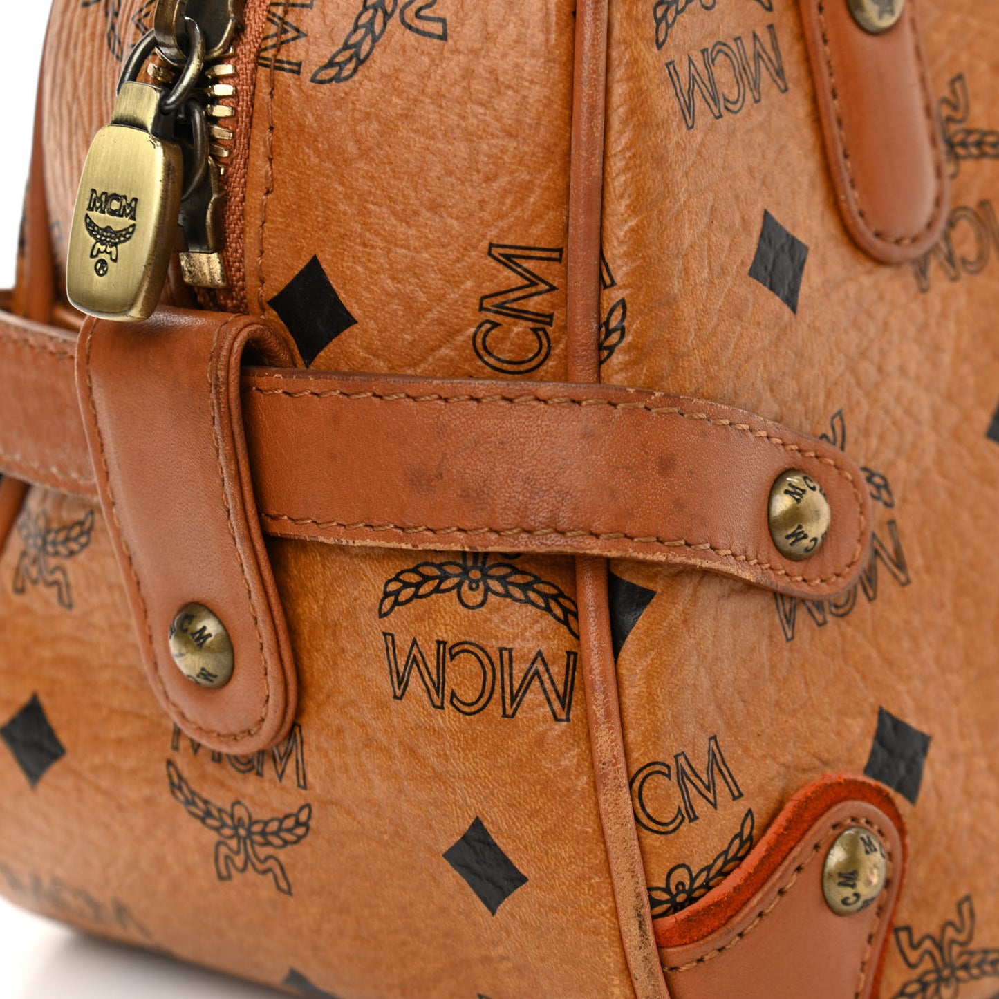 Visetos Satchel Cognac