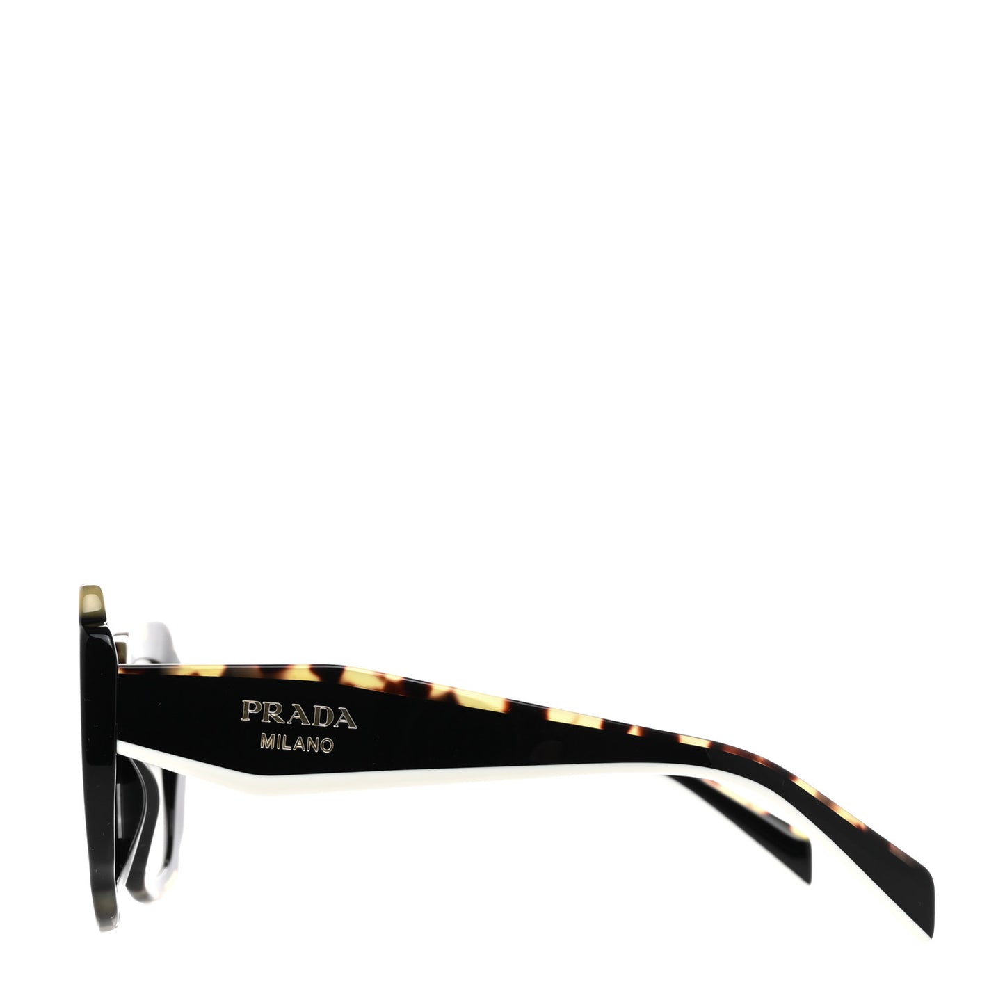 Acetate Square Sunglasses SPR 16Y Black Havana