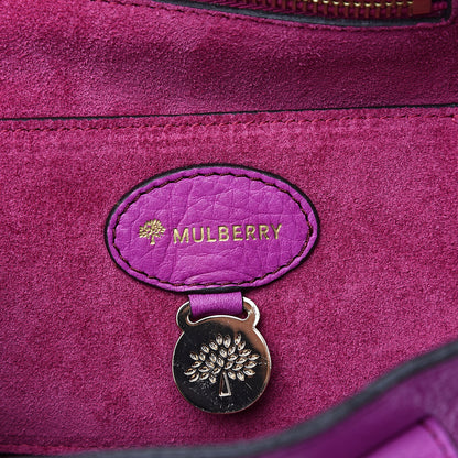 Mulberry Natural Leather Bayswater Violet 5 of 10