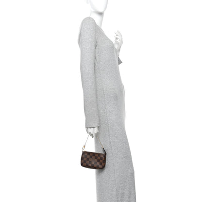 Louis Vuitton Damier Ebene Mini Pochette Accessories 2 of 7