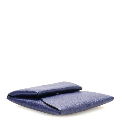 Hermes Chevre Mysore Bastia Coin Purse Bleu Encre 4 of 8