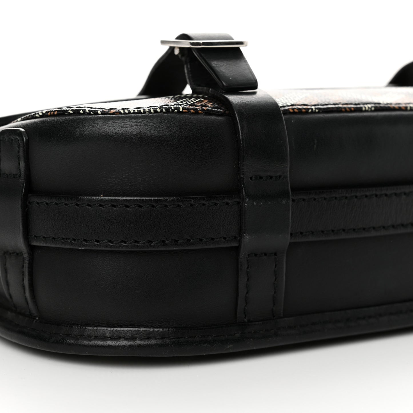 Goyardine Belvedere PM Messenger Bag Black