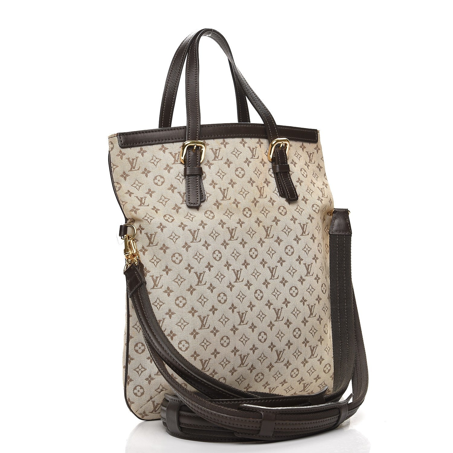 Louis Vuitton Mini Monogram Francoise Kaki 7 of 14