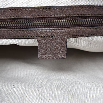 Gucci GG Supreme Monogram Web Small Ophidia Half Moon Hobo Brown 5 of 11