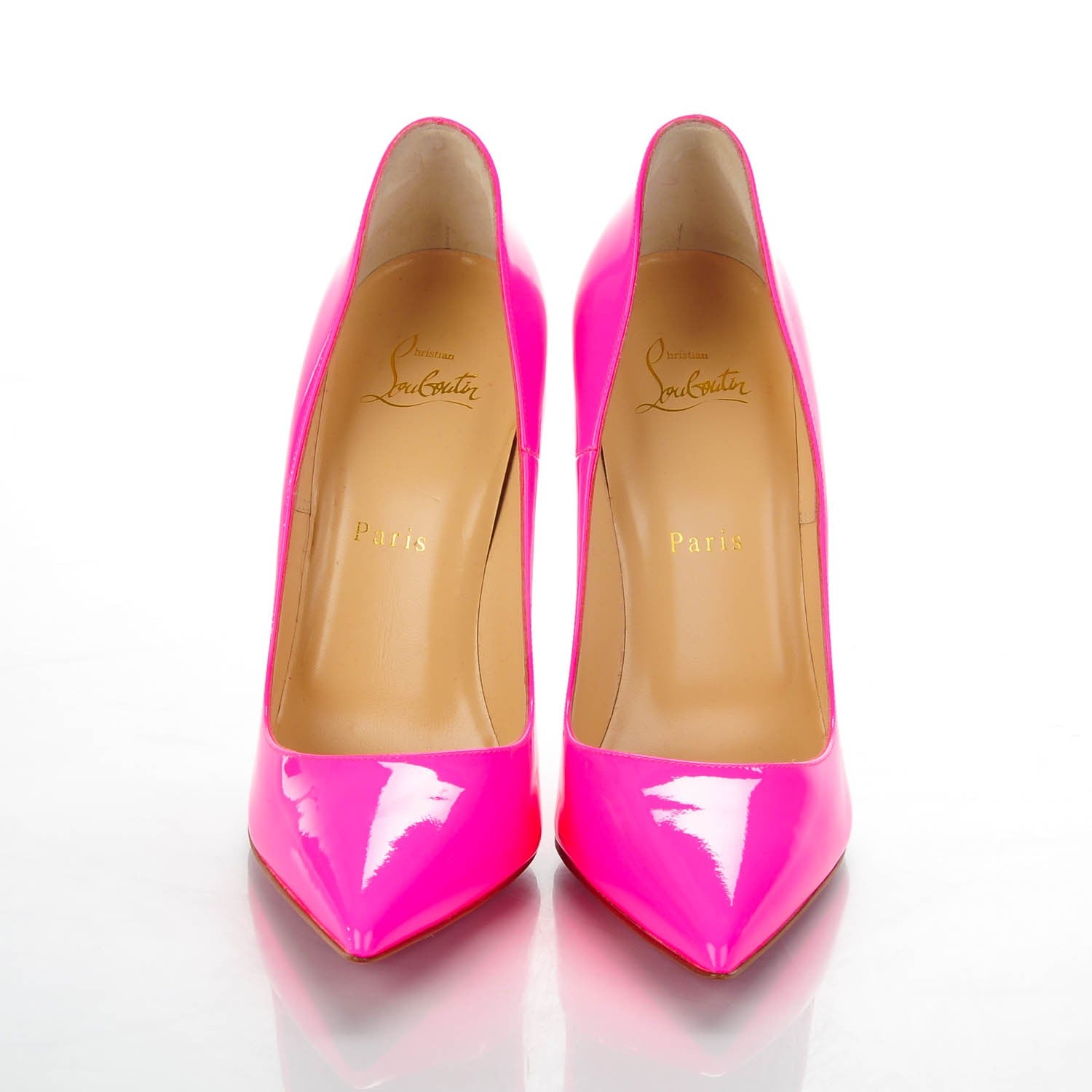 Christian Louboutin Patent So Kate 120 Pumps 39 Bonbon 2 of 7