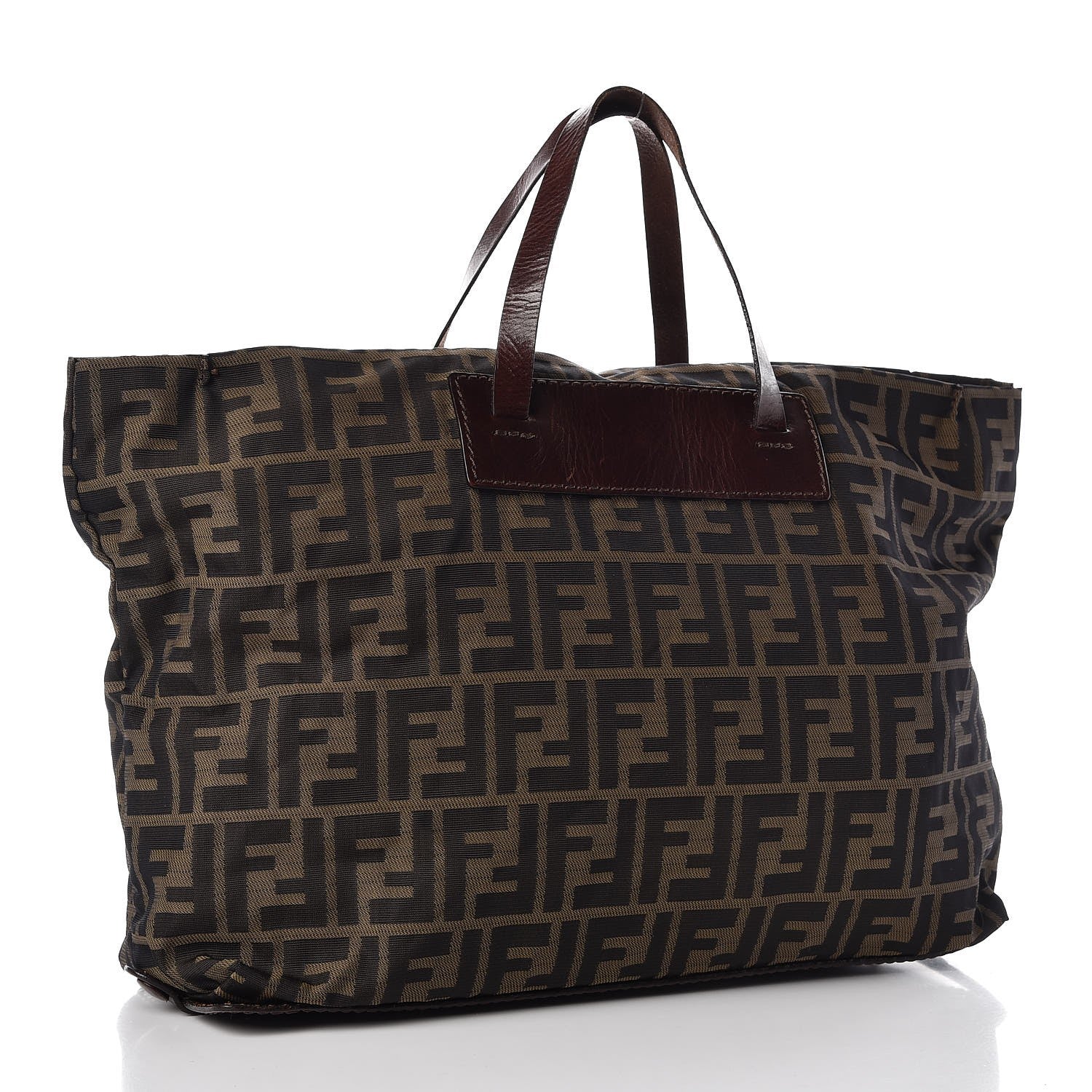 Fendi Zucca Tote Tobacco 3 of 9