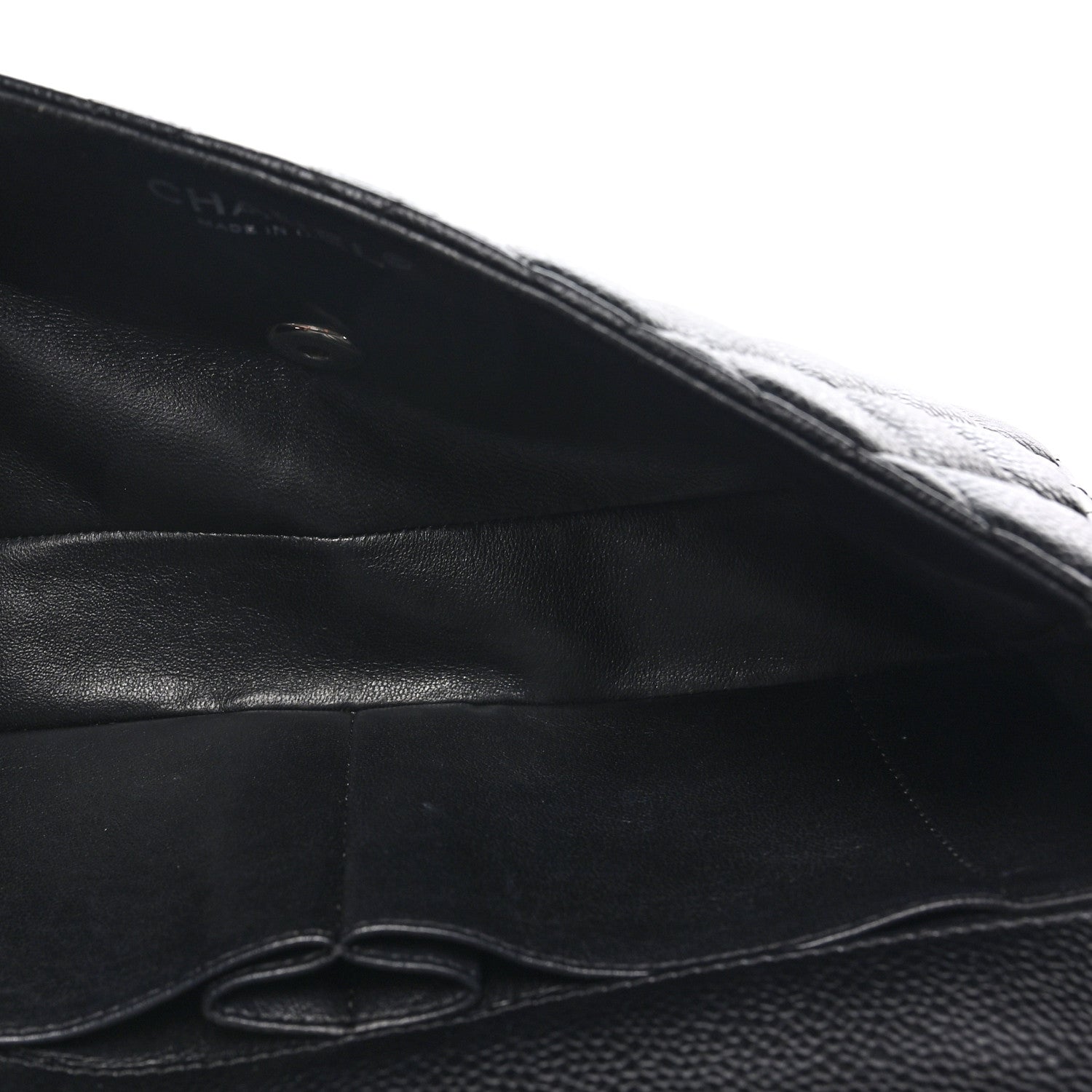 Chanel Caviar Quilted East West Flap Black 5 of 11