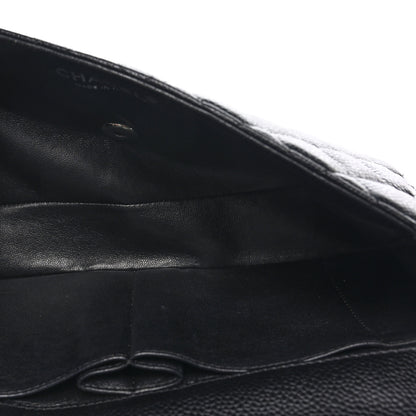 Chanel Caviar Quilted East West Flap Black 5 of 11