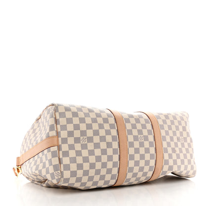 Louis Vuitton Damier Azur Keepall Bandouliere 45 3 of 11