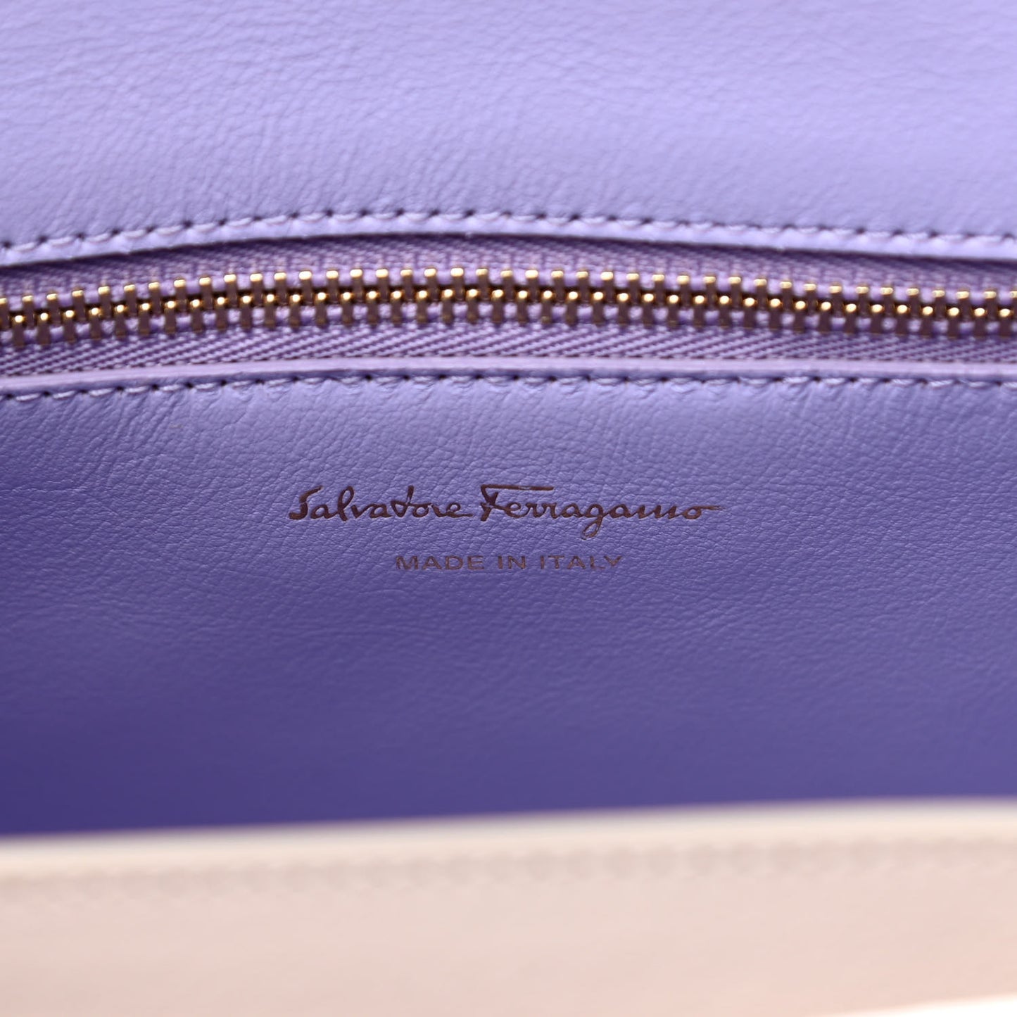 Calfskin Sofia Rainbow Top Handle Bag Black