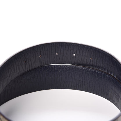 Gucci GG Plus Monogram Interlocking G Belt 90 36 Navy 7 of 7