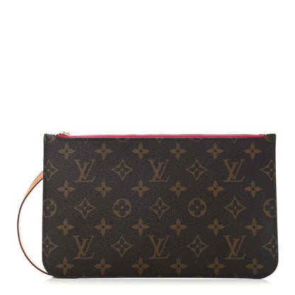 Louis Vuitton Monogram Neverfull MM GM Pochette Pivoine 1 of 7