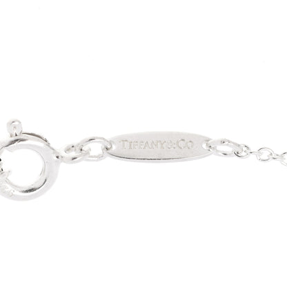 Tiffany Sterling Silver 11mm Elsa Peretti Open Heart Pendant Necklace 5 of 8