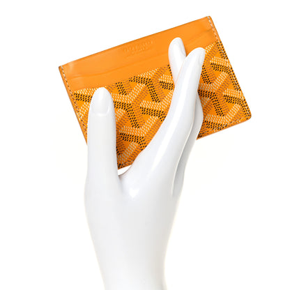 Goyard Goyardine Saint Sulpice Card Holder Yellow 2 of 9