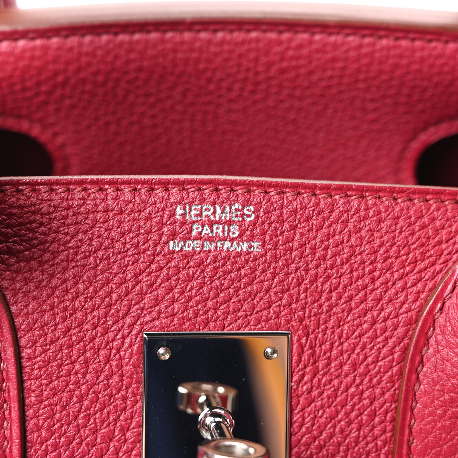 Hermes Togo Birkin 30 Rubis 6 of 10