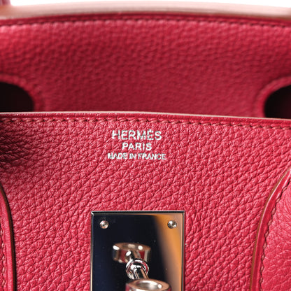 Hermes Togo Birkin 30 Rubis 6 of 10