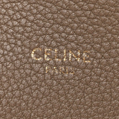 Celine Soft Grained Calfskin Medium Belt Cabas Phantom Taupe 6 of 12