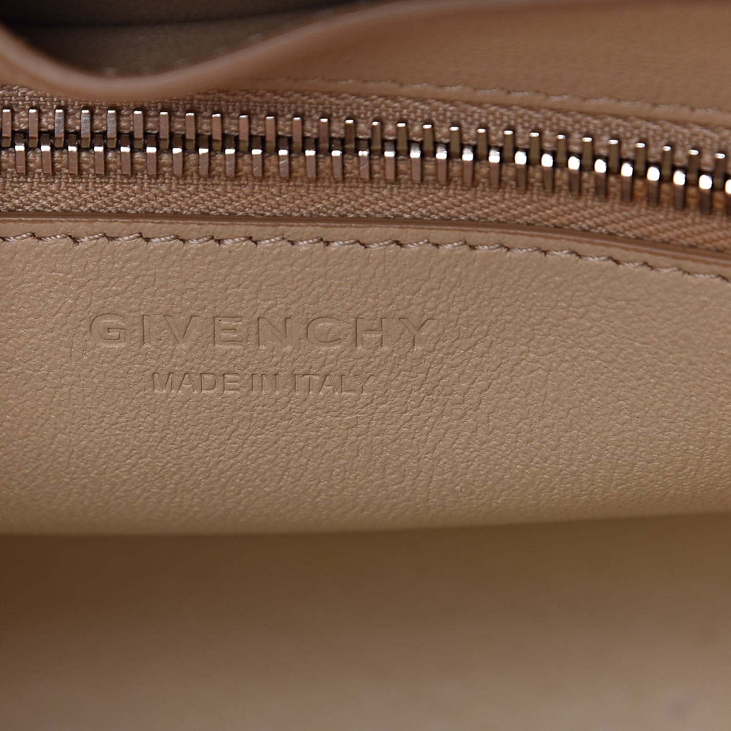 Givenchy Grained Calfskin Small Horizon Satchel Beige 6 of 14