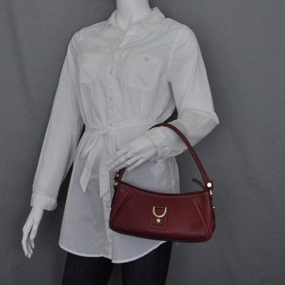 Gucci Guccissima Small Abbey Handbag Red 2 of 10