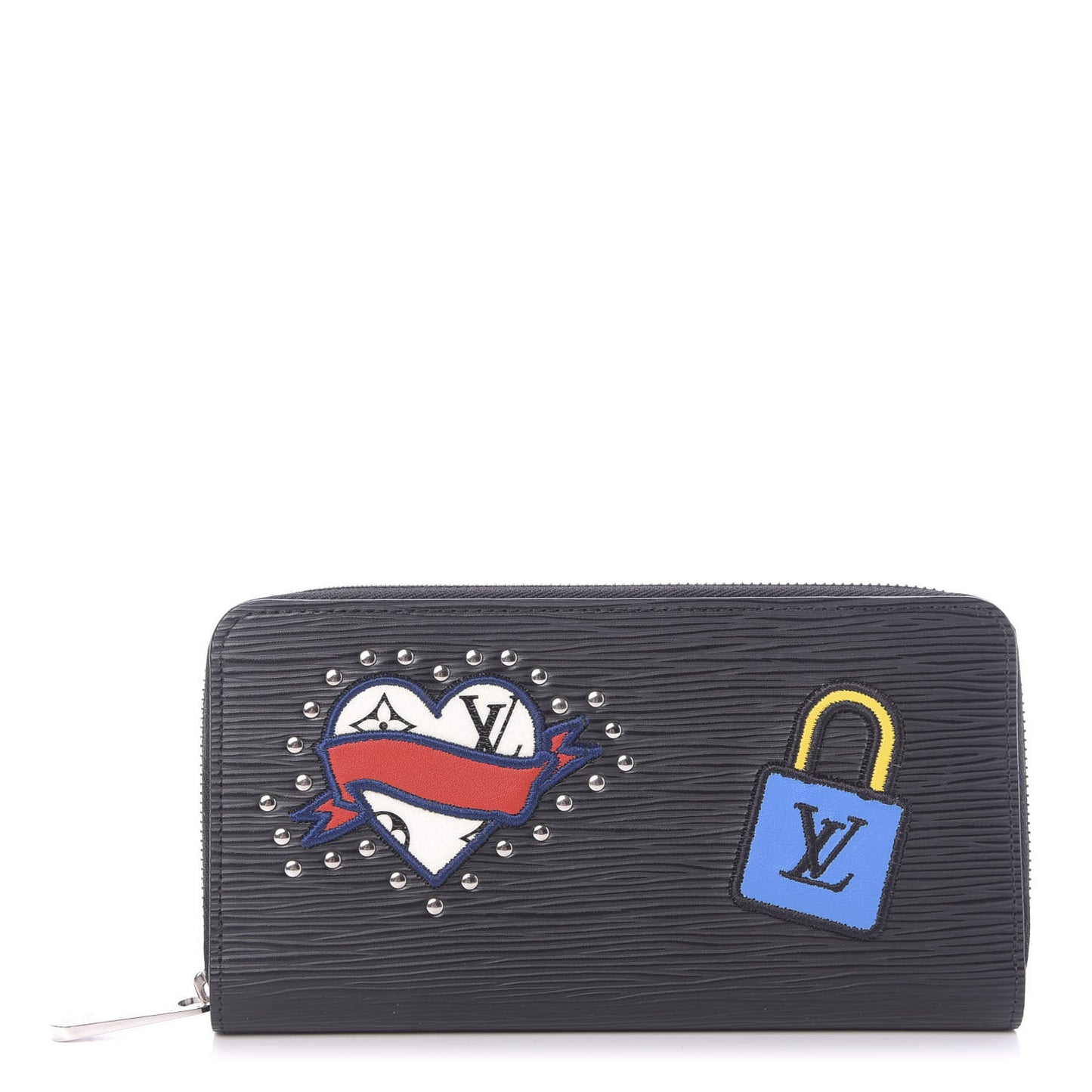 Epi LV Stories Zippy Wallet Black