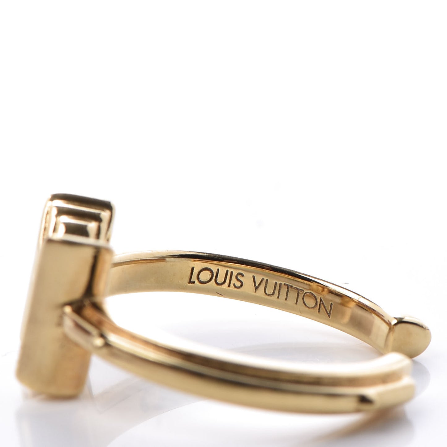 LV And Me Letter M Ring S Gold