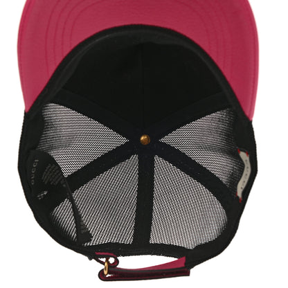 Gucci Grained Calfskin Logo Baseball Hat S Box Pink 7 of 10