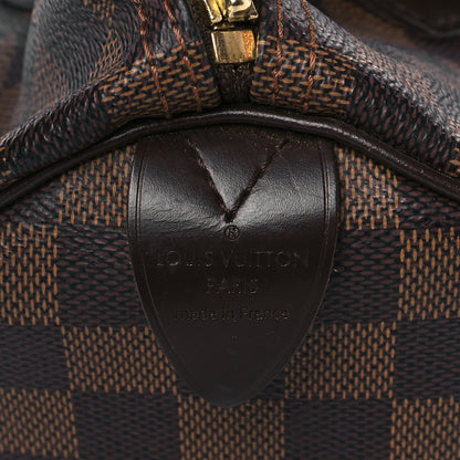 Louis Vuitton Damier Ebene Speedy 30 6 of 10