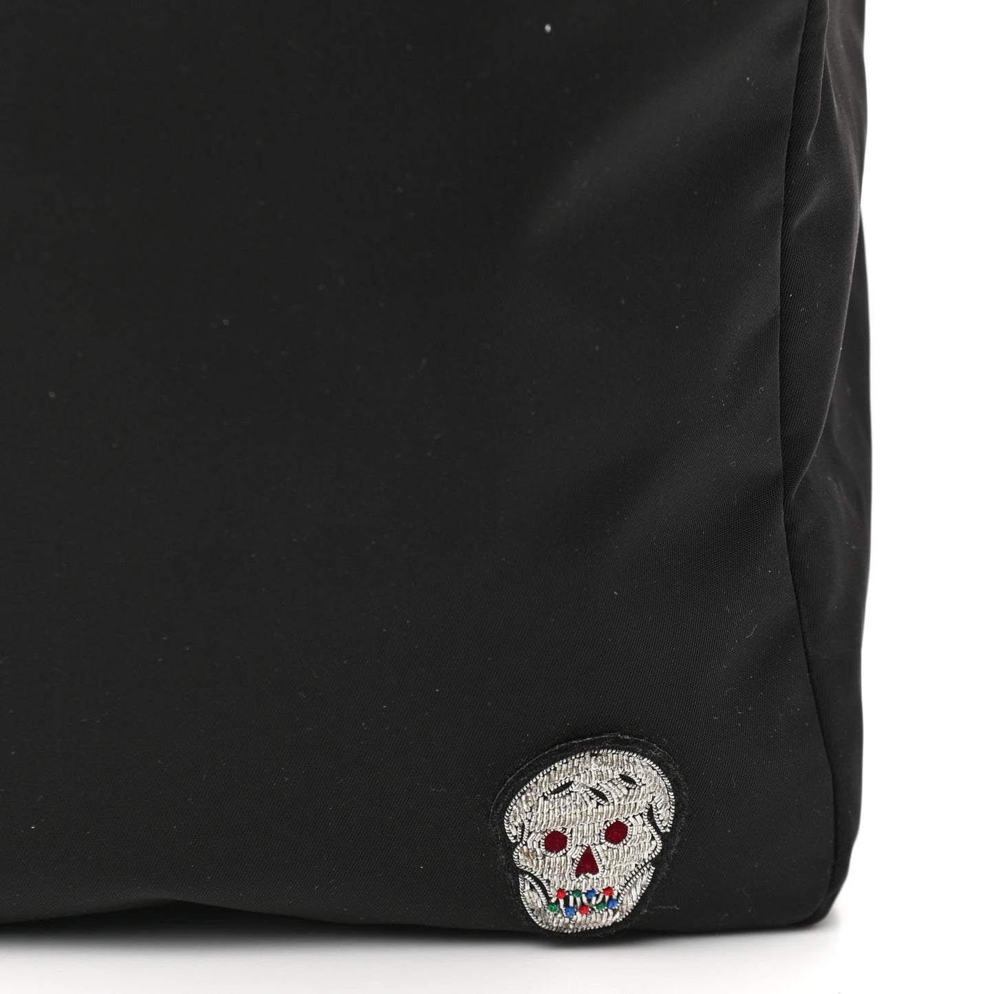 Nylon Skull Backpack Black