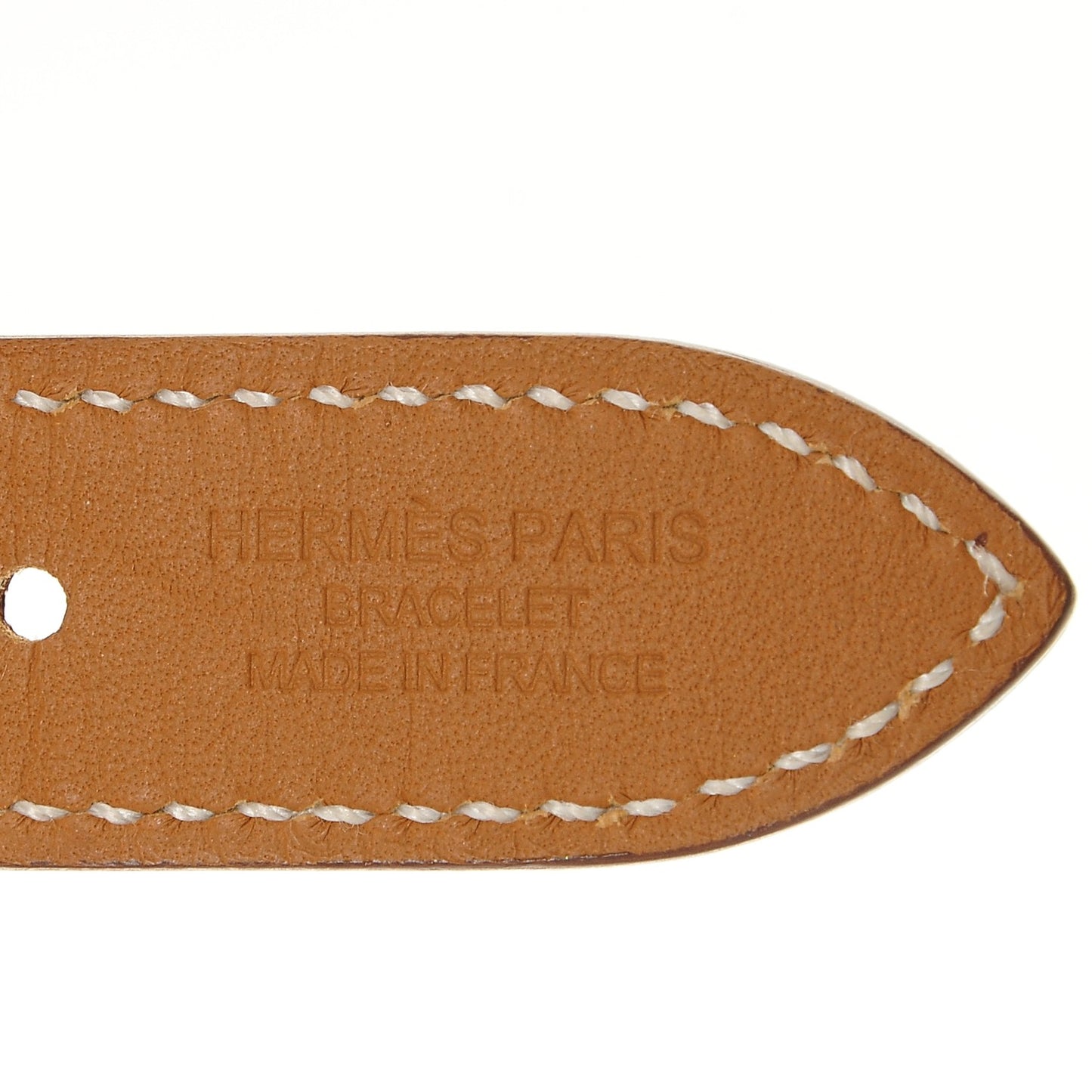 Barenia Leather 42mm Apple Watch Band Fauve